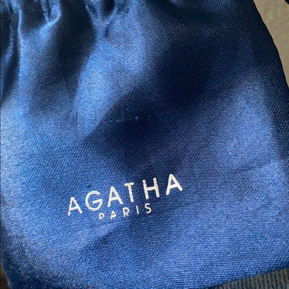 Agatha 925 sterling silver heart necklace w/ charm - Picture 2 of 3